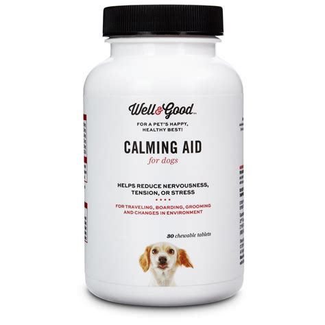 Well And Good Calming Aid Dog Tablets Petco