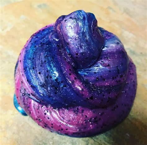 Galaxy Slime Multi Colour Slime In 180 Ml Pot From Brighter Tomorrow By