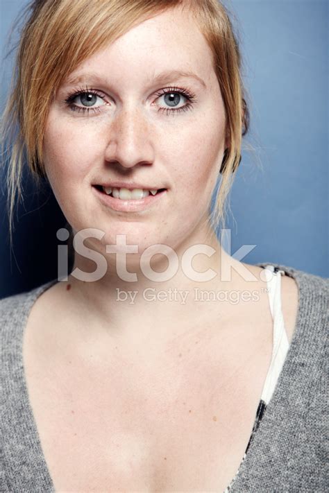 Portrait Of An Average Female In Her 20s Stock Photo Royalty Free