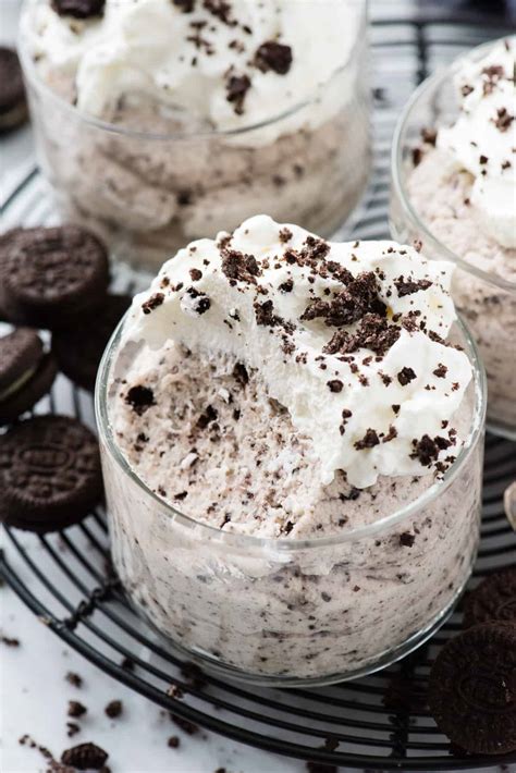 oreo mousse easy oreo dessert only 3 ingredients