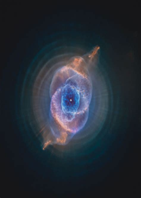 Cats Eye Nebula Poster By Mikko Pekkala Displate