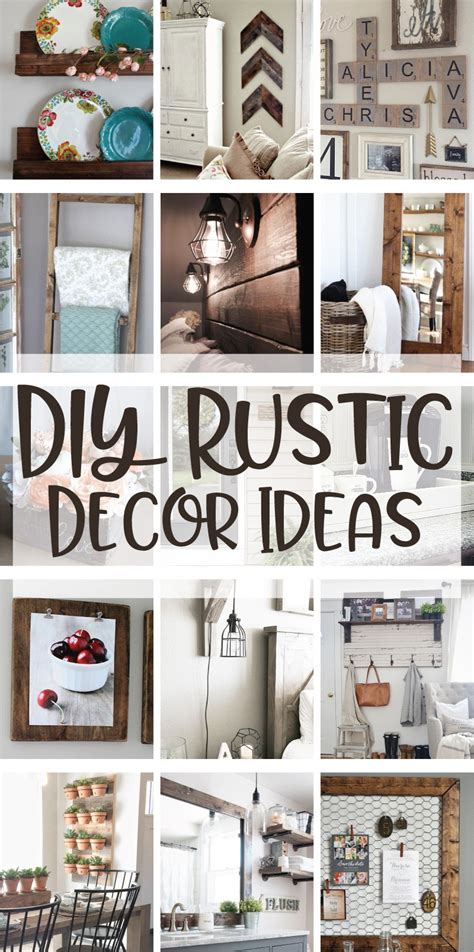 Easy Diy Rustic Decor Ideas For Your Home On Love The Day