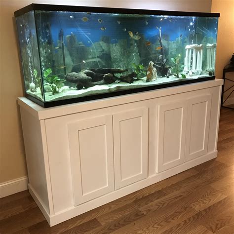 Built A Fish Tank Stand For My Gallon Tank All From Scratch Final