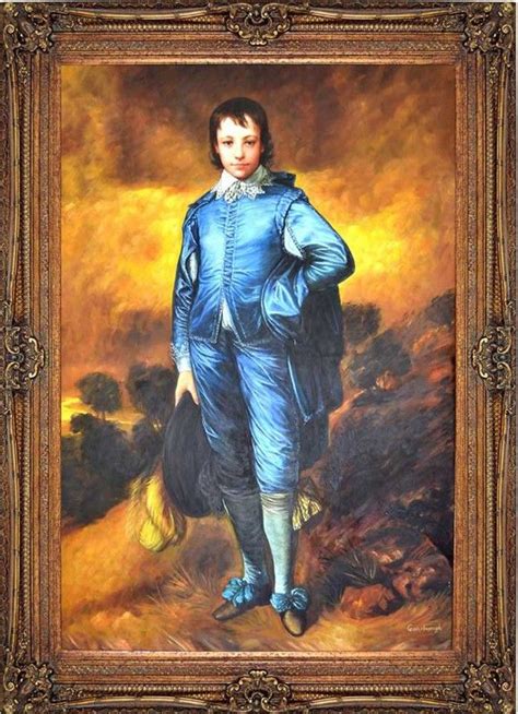 The Blue Boy By Thomas Gainsborough Blue Boy Painting Painting