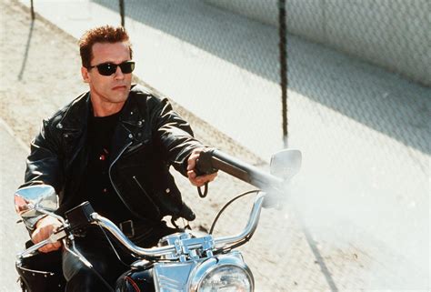 Terminator 2 Judgment Day Publicity Still Of Arnold S
