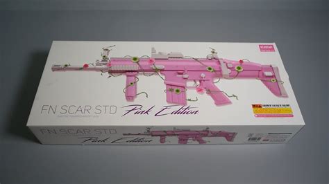 Details About Fn Scar Std Pink Electric Powered Airsoft 6mm Bb Gel
