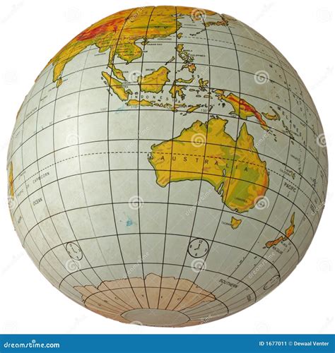 World Globe Map With Latitude And Longitude