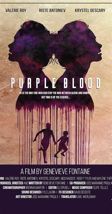 Purple Blood 2016 Full Cast And Crew Imdb