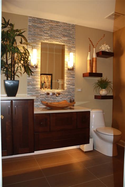 Browse a large selection of tropical bathroom vanity designs, including single and double vanity options in a wide range of sizes, finishes and tropical bathroom vanities. After Vanity - Tropical - Bathroom - chicago - by J ...