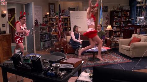 Naked Kaley Cuoco In The Big Bang Theory