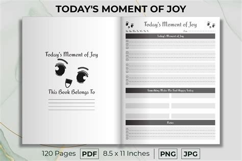 Todays Moment Of Joy Tracker Kdp Graphic By Sadarong · Creative Fabrica