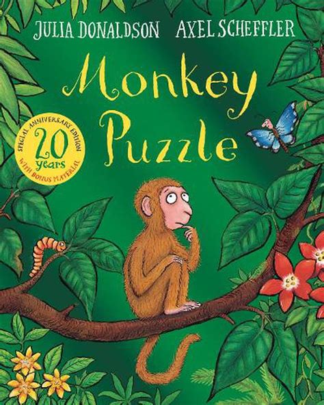 Monkey Puzzle 20th Anniversary Edition By Julia Donaldson English