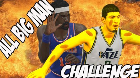 All Big Man Challenge Nba 2k15 Myteam Fighting The Three Point Cheese
