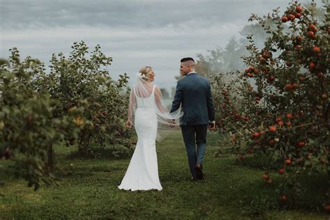 Fall Wedding At Apple Orchard Apple Orchard Wedding Fall Orchard