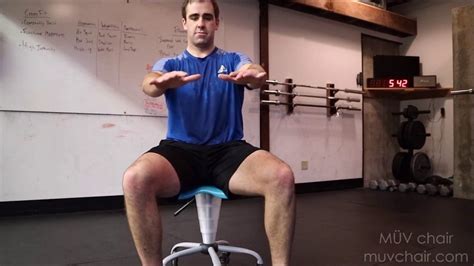 Muv Chair Experience Sneak Peek 2 Active Sitting Strengthen Core