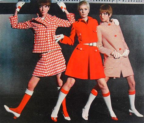 1960s Mod Women Girls Ladies Models Red White Belts Shoes Flickr