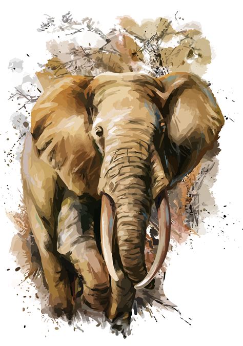 Pin By Animal On Animals Watercolor Elephant Elephant Art Elephant