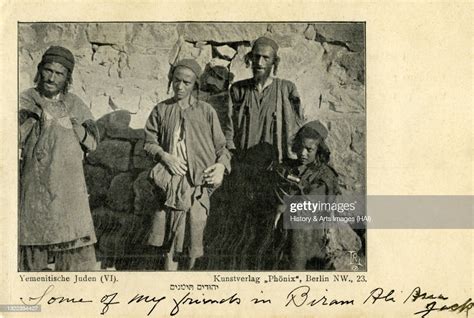 Yemenite Jews Postcard Source Printed In Berlin News Photo Getty