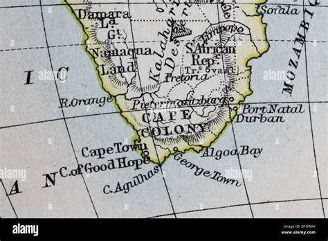 Cape Of Good Hope On Map