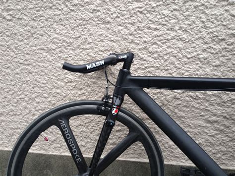 I am using the 26.0mm / 40cm bull horn handlebars (silver) on my 1970's vintage 531 steel track bike. I got new handle,Mash Cinelli bullhorn! | Track bike ...