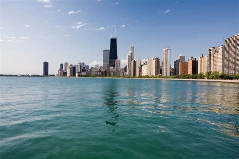Chicago Skyline From The Lake Photograph By Stevegeer Fine Art America