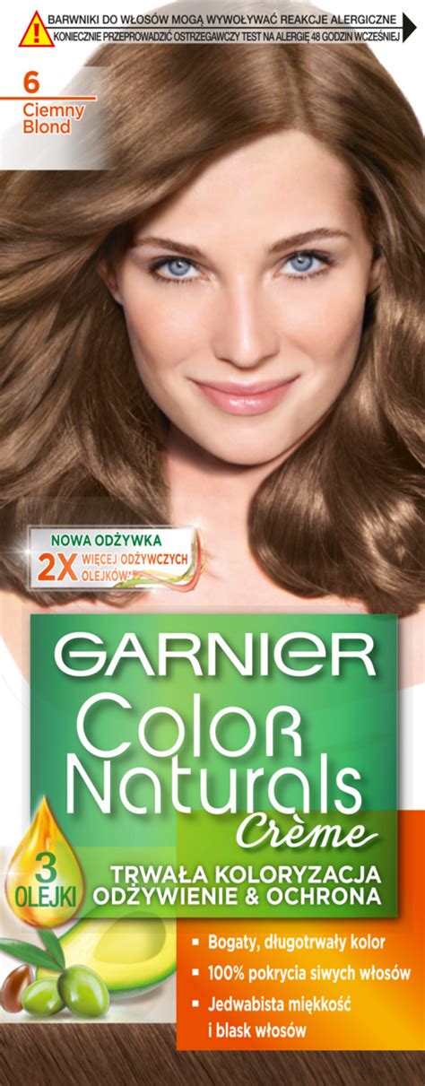 GARNIER Color Naturals Creme krem koloryzujący odżywczy trwała