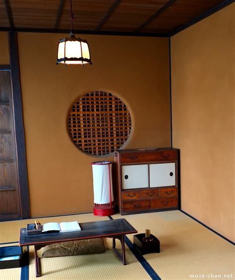 Traditional Japanese House Marumado Window