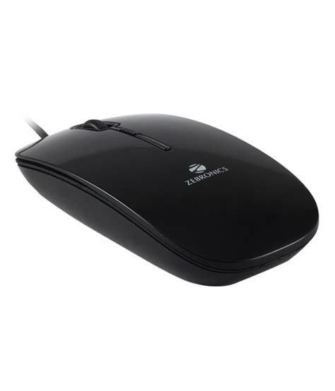 Zebronics Stream Usb Mouse Black Buy Zebronics Stream Usb Mouse Black