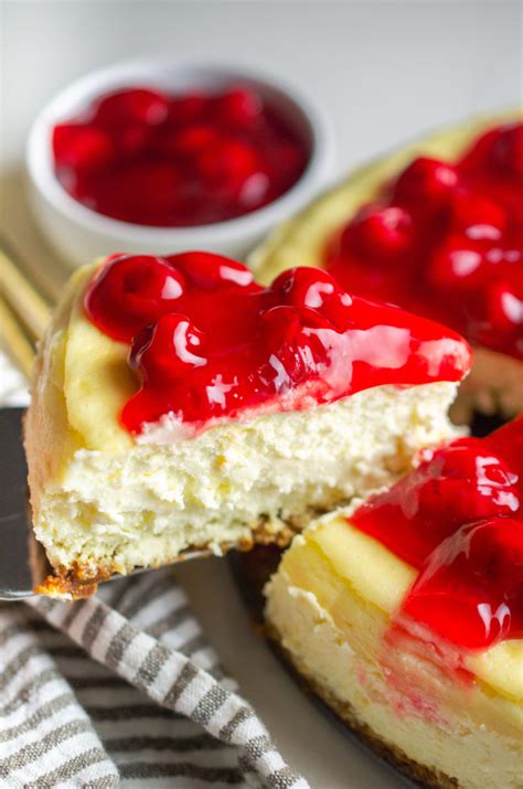 The Best Cherry Cheesecake Recipe Life S Ambrosia