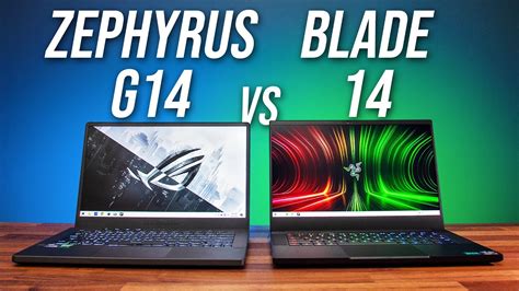 Razer Blade 14 Vs Asus Zephyrus G14 2021 Best 14” Gaming Laptop