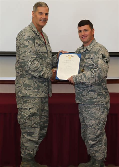 Four New York Air National Guardsman At Eads Recognized For Outstanding