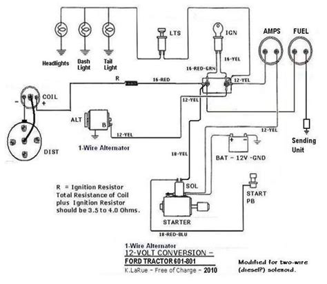 Ford 8n 12 Volt Conversion Diagram Industries Wiring Diagram