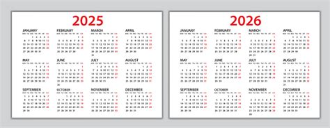 Calendar 20252026 Template Planner 20252026 Year Wall Calendar 20252026