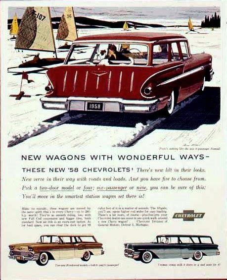 New Wagons With Wonderful Ways These New 58 Chevrolets Another