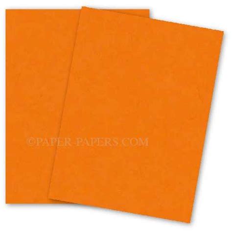 Astrobrights 11x17 Card Stock Paper Cosmic Orange 65lb Cover 250 Pk