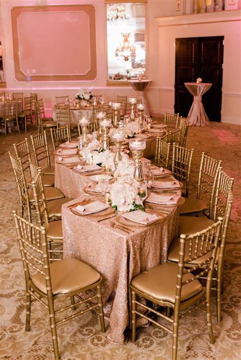 A Radiant Rose Gold Quinceanera Theme For A Princess