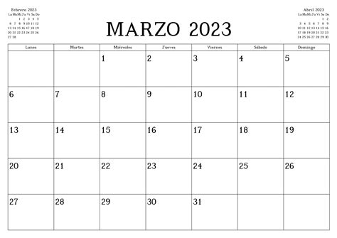 Editable Calendario Marzo 2023 Para Imprimir Do Calendario Abril IMAGESEE