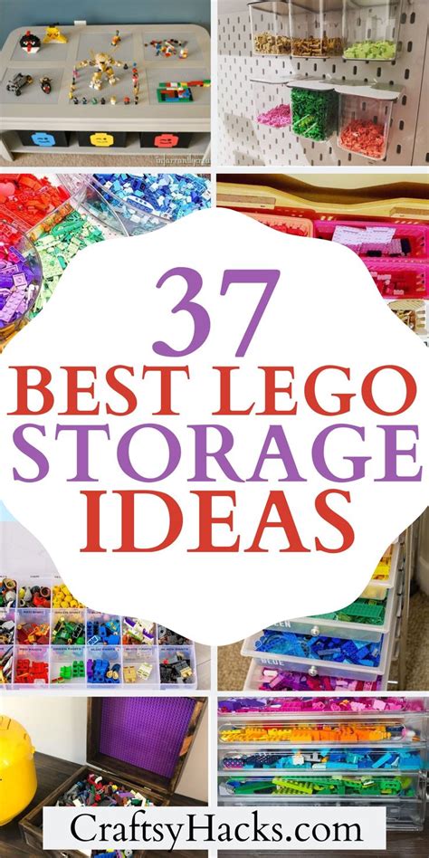 37 Lifesaving Lego Storage Ideas You Need Lego Storage Lego Storage