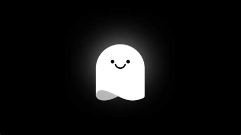 1360x768 Resolution Ghost 4k Minimal Cute Desktop Laptop Hd Wallpaper