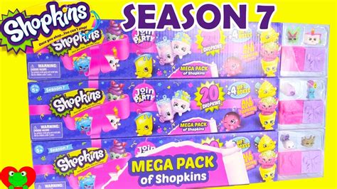 Shopkins Season 7 Mega Packs Youtube