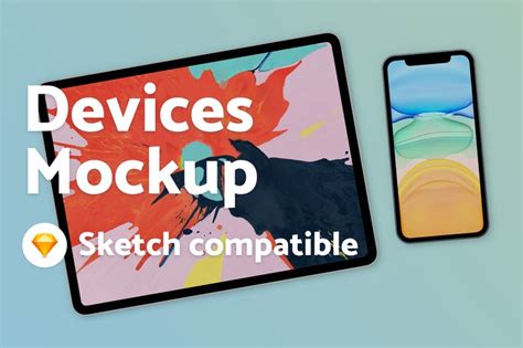 Ipad Pro And Iphone 11 Pro Mockup Sketch By Maroskadlec On Envato Elements