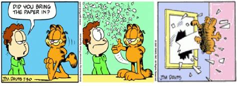 Garfield Gets Thrown Out The Window 21 By Snivy0711 On Deviantart