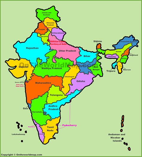 Map Of India Dd9