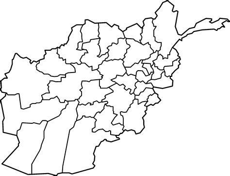 The ghor province, located in the central part of afghanistan. File:Afghanistan provinces blank.png