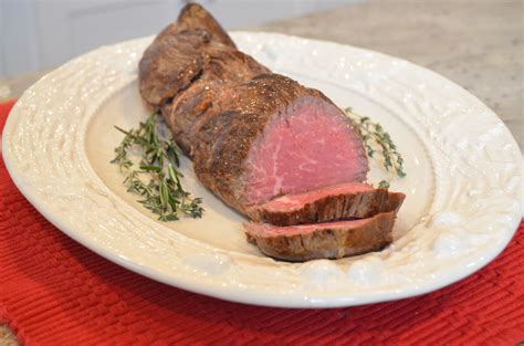 Hard to believe it's so easy to prepare! Roasted Christmas Beef Tenderloin with Creamy Horseradish ...