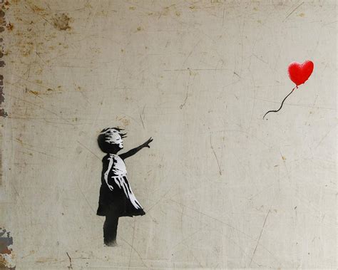 Banksy Balloon Girl Banksy Street Art Banksy Artwork