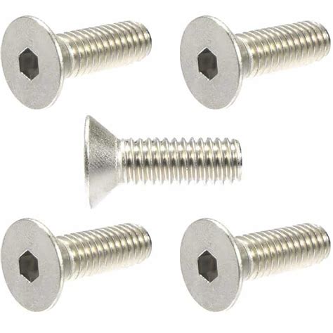 Metric 304 Stainless Steel Countersunk With Hex Head