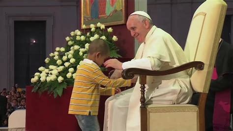 Los Mejores Encuentros Del Papa Francisco Con Los Niños Youtube