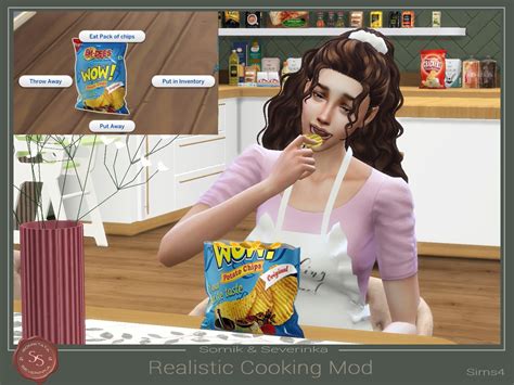 Realistic Cooking Mod 71 Screenshots The Sims 4 Mods Curseforge