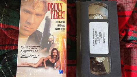 Opening To Deadly Target 1994 Vhs Youtube
